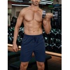 image:imageCOOFANDY Mens Athletic Running Shorts 7 Quick Dry Lightweight Workout Gym Basketball Hiking Shorts with Pockets2 Pack BlackNavy Blue
