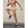 image:imageCOOFANDY Mens Athletic Running Shorts 7 Quick Dry Lightweight Workout Gym Basketball Hiking Shorts with PocketsLight Khaki