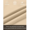 image:imageCOOFANDY Mens Athletic Running Shorts 7 Quick Dry Lightweight Workout Gym Basketball Hiking Shorts with PocketsLight Khaki