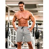 image:imageCOOFANDY Mens Athletic Shorts 7 Inch Quick Dry Stretch Lightweight Gym Workout Shorts with Pockets01blackGrey