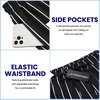 image:imageCOOFANDY Mens Athletic Shorts 7 Inch Quick Dry Stretch Lightweight Gym Workout Shorts with PocketsBlack StripesBlack