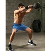 image:imageCOOFANDY Mens Athletic Shorts 7 Inch Quick Dry Stretch Lightweight Gym Workout Shorts with PocketsBlackBlue