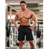 image:imageCOOFANDY Mens Athletic Shorts 7 Inch Quick Dry Stretch Lightweight Gym Workout Shorts with PocketsBlackBlue