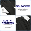 image:imageCOOFANDY Mens Athletic Shorts 7 Inch Quick Dry Stretch Lightweight Gym Workout Shorts with PocketsBlackDark Grey