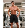 image:imageCOOFANDY Mens Athletic Shorts 7 Inch Quick Dry Stretch Lightweight Gym Workout Shorts with PocketsBlackNavy Blue
