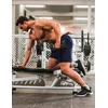 image:imageCOOFANDY Mens Athletic Shorts 7 Inch Quick Dry Stretch Lightweight Gym Workout Shorts with PocketsBlackNavy Blue