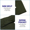 image:imageCOOFANDY Mens Athletic Shorts 7 Inch Quick Dry Stretch Lightweight Gym Workout Shorts with PocketsBlackOlive Green