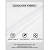 image:imageCOOFANDY Mens Athletic Shorts 7 Inch Quick Dry Stretch Lightweight Gym Workout Shorts with PocketsBlackno LiningWhite2 in 1