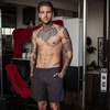 image:imageCOOFANDY Mens Athletic Shorts 7 Inch Quick Dry Stretch Lightweight Gym Workout Shorts with PocketsDark GreyWine Red