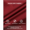 image:imageCOOFANDY Mens Athletic Shorts 7 Inch Quick Dry Stretch Lightweight Gym Workout Shorts with PocketsDark GreyWine Red