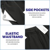 image:imageCOOFANDY Mens Athletic Shorts 7 Inch Quick Dry Stretch Lightweight Gym Workout Shorts with PocketsDark Greyno LiningWhite2 in 1