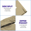 image:imageCOOFANDY Mens Athletic Shorts 7 Inch Quick Dry Stretch Lightweight Gym Workout Shorts with PocketsKhakiPeacock Blue
