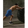 image:imageCOOFANDY Mens Athletic Shorts 7 Inch Quick Dry Stretch Lightweight Gym Workout Shorts with PocketsKhakiPeacock Blue