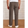 image:imageCOOFANDY Mens Casual Chinos Pants Classic Relaxed Fit Khaki Pants Wrinkle Free Stretch Dress PantsCoffee