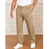 image:imageCOOFANDY Mens Casual Chinos Pants Classic Relaxed Fit Khaki Pants Wrinkle Free Stretch Dress PantsKhaki