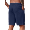 image:imageCOOFANDY Mens Casual Shorts 9 inch Inseam Stretch Beach Shorts Elastic Waist Drawstring Summer ShortsNavy Blue