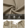 image:imageCOOFANDY Mens Casual Sweatsuit 2 Piece Athletic Full Zip Tracksuit Jacquard Jogging Set Fashion Jackets And Pants OutfitKhaki