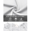 image:imageCOOFANDY Mens Casual Sweatsuit 2 Piece Athletic Full Zip Tracksuit Jacquard Jogging Set Fashion Jackets And Pants OutfitWhite