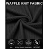 image:imageCOOFANDY Mens Casual Tank Tops 2 Pack Waffle Knit Sleeveless Shirt Breathable Tank Shirts Summer Muscle TeeBlackLight Grey