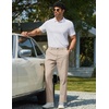 image:imageCOOFANDY Mens Chino Pants Casual Business Dress Pants Stretch Golf Trousers with PocketsApricot