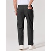 image:imageCOOFANDY Mens Chino Pants Casual Business Dress Pants Stretch Golf Trousers with PocketsBlack