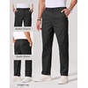 image:imageCOOFANDY Mens Chino Pants Casual Business Dress Pants Stretch Golf Trousers with PocketsBlack