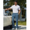 image:imageCOOFANDY Mens Chino Pants Casual Business Dress Pants Stretch Golf Trousers with PocketsBlue