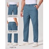 image:imageCOOFANDY Mens Chino Pants Casual Business Dress Pants Stretch Golf Trousers with PocketsBlue
