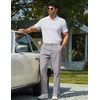 image:imageCOOFANDY Mens Chino Pants Casual Business Dress Pants Stretch Golf Trousers with PocketsLight Gray