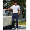 image:imageCOOFANDY Mens Chino Pants Casual Business Dress Pants Stretch Golf Trousers with PocketsNavy Bule