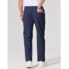 image:imageCOOFANDY Mens Chino Pants Casual Business Dress Pants Stretch Golf Trousers with PocketsNavy Bule