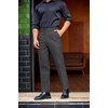 image:imageCOOFANDY Mens Classic Casual Dress Pants Expandable Waist Suit Pant Slim Fit Flat Front SlacksDark Grey