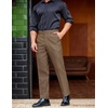 image:imageCOOFANDY Mens Classic Casual Dress Pants Expandable Waist Suit Pant Slim Fit Flat Front SlacksGrey Brown