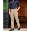 image:imageCOOFANDY Mens Classic Casual Dress Pants Expandable Waist Suit Pant Slim Fit Flat Front SlacksKhaki