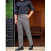 image:imageCOOFANDY Mens Classic Casual Dress Pants Expandable Waist Suit Pant Slim Fit Flat Front SlacksMoon Grey