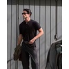 image:imageCOOFANDY Mens Classic Dress Pants Expandable Waist Suit Pants Breathable Business Casual SlacksBlack