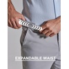 image:imageCOOFANDY Mens Classic Dress Pants Expandable Waist Suit Pants Breathable Business Casual SlacksGrey