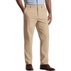 image:imageCOOFANDY Mens Classic Dress Pants Expandable Waist Suit Pants Breathable Business Casual SlacksKhaki