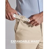 image:imageCOOFANDY Mens Classic Dress Pants Expandable Waist Suit Pants Breathable Business Casual SlacksLight Khaki