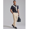image:imageCOOFANDY Mens Classic Dress Pants Expandable Waist Suit Pants Breathable Business Casual SlacksLight Khaki