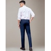 image:imageCOOFANDY Mens Classic Fit Dress Pants Flat Front Straight Formal Pants Wrinkle Free Expandable Waist Suit PantsBlue
