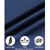 image:imageCOOFANDY Mens Classic Fit Dress Pants Flat Front Straight Formal Pants Wrinkle Free Expandable Waist Suit PantsBlue