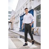 image:imageCOOFANDY Mens Classic Fit Dress Pants Flat Front Straight Formal Pants Wrinkle Free Expandable Waist Suit PantsDark Grey