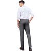 image:imageCOOFANDY Mens Classic Fit Dress Pants Flat Front Straight Formal Pants Wrinkle Free Expandable Waist Suit PantsGrey