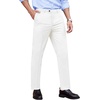 image:imageCOOFANDY Mens Classic Fit Dress Pants Flat Front Straight Formal Pants Wrinkle Free Expandable Waist Suit PantsWhite