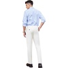 image:imageCOOFANDY Mens Classic Fit Dress Pants Flat Front Straight Formal Pants Wrinkle Free Expandable Waist Suit PantsWhite