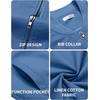 image:imageCOOFANDY Mens Cotton Bomber Jacket Lightweight Flight Jackets Casual Softshell Varisty JacketNavy