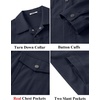 image:imageCOOFANDY Mens Cotton Denim Jacket Lightweight Trucker Western Jackets Casual Fashion Jean CoatAblack