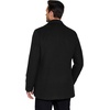 image:imageCOOFANDY Mens Double Breasted Pea Coat Winter Overcoat Short Trench Coat Notched CollarBlack