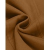image:imageCOOFANDY Mens Double Breasted Pea Coat Winter Overcoat Short Trench Coat Notched CollarLight Brown